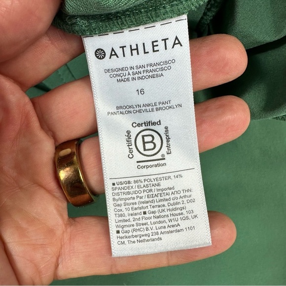 Athleta Brooklyn Ankle Pant 16 in Vineyard Green - Picture 14 of 17